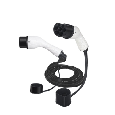 32A 3Phase 22kW ポータブル EV 充電器 2 レベル 2 タイプ 2 EV SE ケーブル