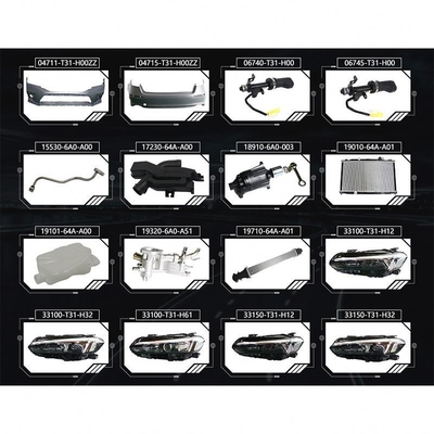 ホンダ・シビック 2020 2021 2022 2023 目的修理のためのアルミ自動車部品アクセサリー
