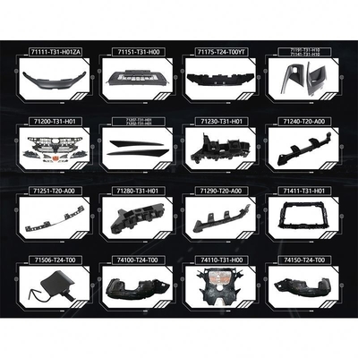 ホンダ・シビック 2020 2021 2022 2023 目的修理のためのアルミ自動車部品アクセサリー