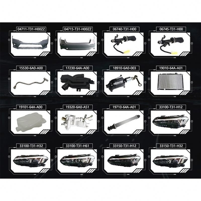 100% テストされた自動車部品 ホンダ シビック FE 2020 2021 2022 2023 カーボディキット カーバンパー