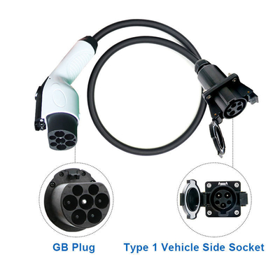 GBT EV 充電器アダプター J1772 GBTプラグ Type 1 ソケット ポータブル 1 段階充電