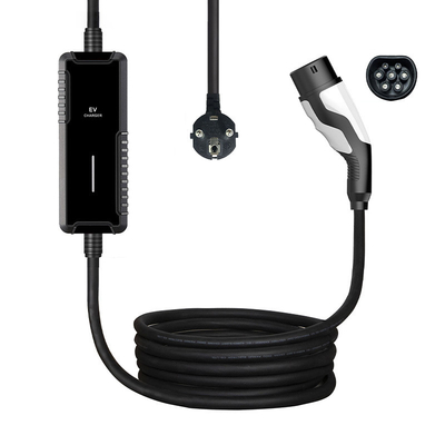 16Aタイプ2からタイプ2EV充電ケーブル 5M TPUジャケットケーブルスペック 5x6.0mm2 2x0.5mm2