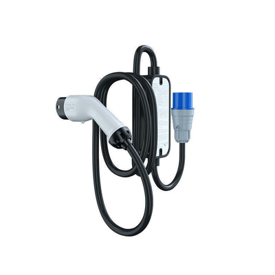 7Kw Type1/Type2/GBT 型1/Type2/GBT インターフェイス付きの電動車用の携帯充電器