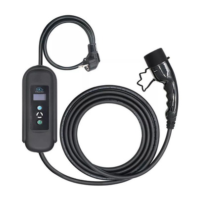 11kW出力 8A-16A Type2 充電ケーブル 家庭用ポータブルEV充電器