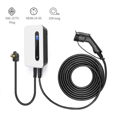 32A EV 壁掛け充電器 テスラ インターフェイス 標準 オーム オドム Sae J1772 IP 66 評価