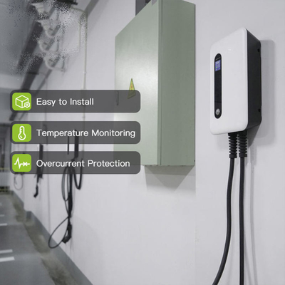 32A EV 壁掛け充電器 テスラ インターフェイス 標準 オーム オドム Sae J1772 IP 66 評価