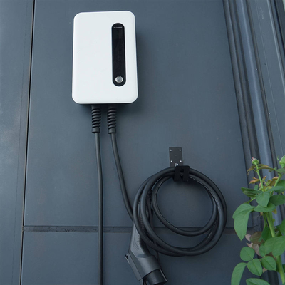 7Kw Ev 充電器 Ip66 32A 1 段階 220V 家庭用壁掛け電気自動車充電ステーション