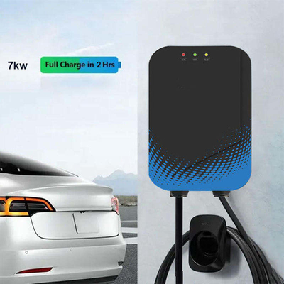 32A 電気自動車の高速充電器 ウォールボックス 内部通信用充電ステーション OCPP 1.6 Json